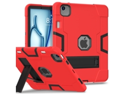 Caneta Stylus Para Tablet Lurelia, Para Ipad 12.9 Com Compartimento Para Caneta. (2018/2020/2021/2022, Vermelho E Preto, Função Sono