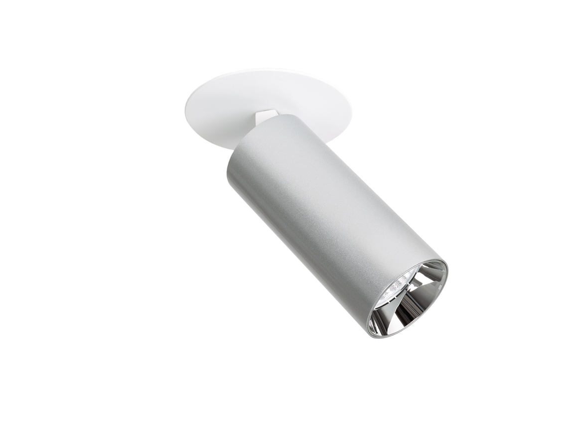 Refletor Led Embutido 18w Alumínio Misoh 38º Branco Prata Cct Ledkia (2700k 4000k 6000k)