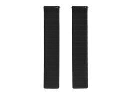 Pulseira de Relógio Magnética de Silicone Ajustável 20mm para Amazfit Bip Preto S/MARCA