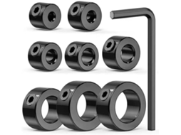 Conjunto De Anéis Para (9 Peças) Com Chave Allen, Em Plugue 1/8 A 5/8 Polegada Incluído