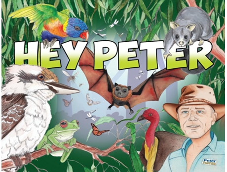Livro Hey Peter de Peter the Possum Man (Inglês)
