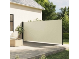 Vidaxl Toldo Lateral Retrátil 180x600 Cm Cor Creme