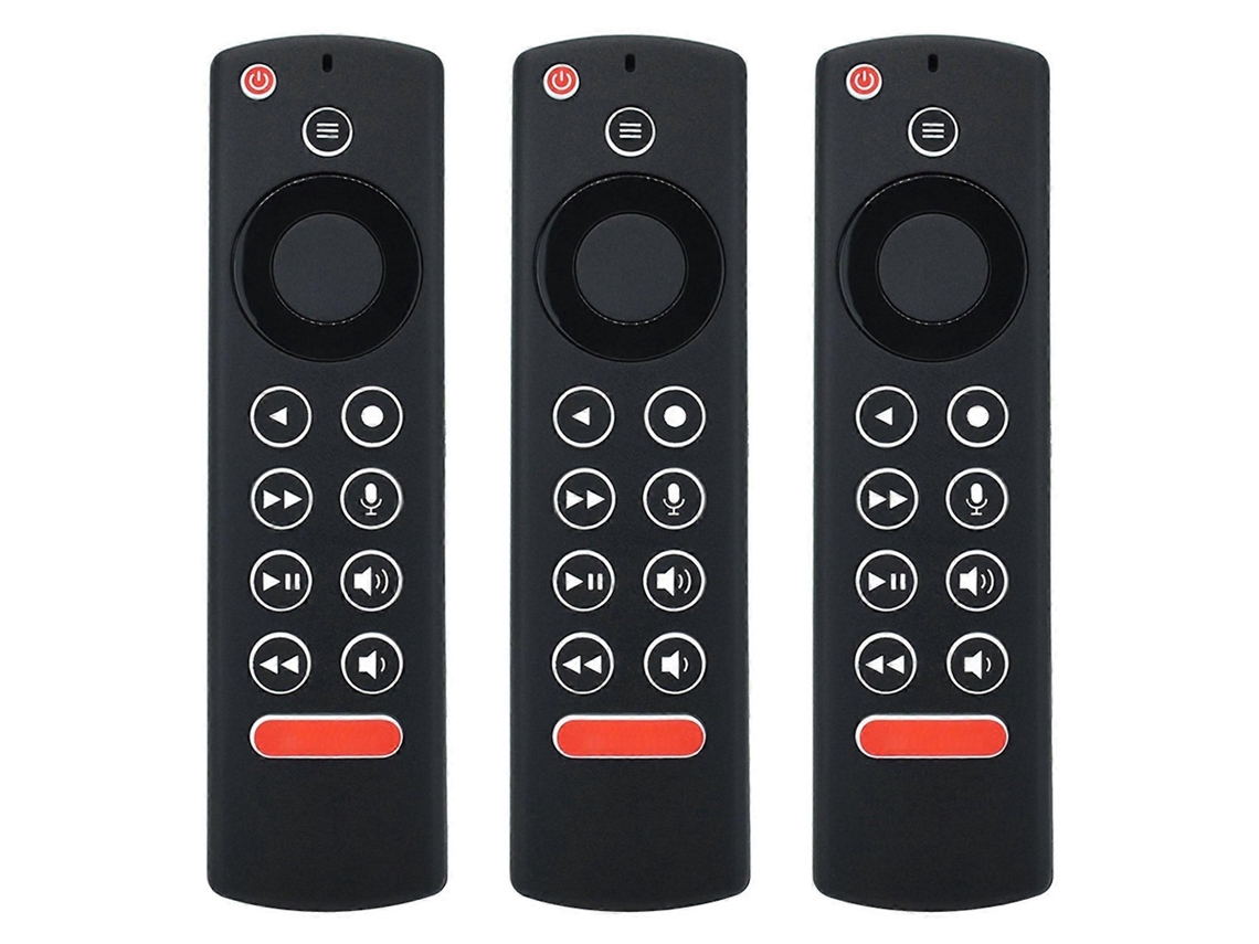 3 Controles Remotos De Tv Com Voz Para Nvidia Shield Dreaming Box P3700 2015/2017/2019_glo