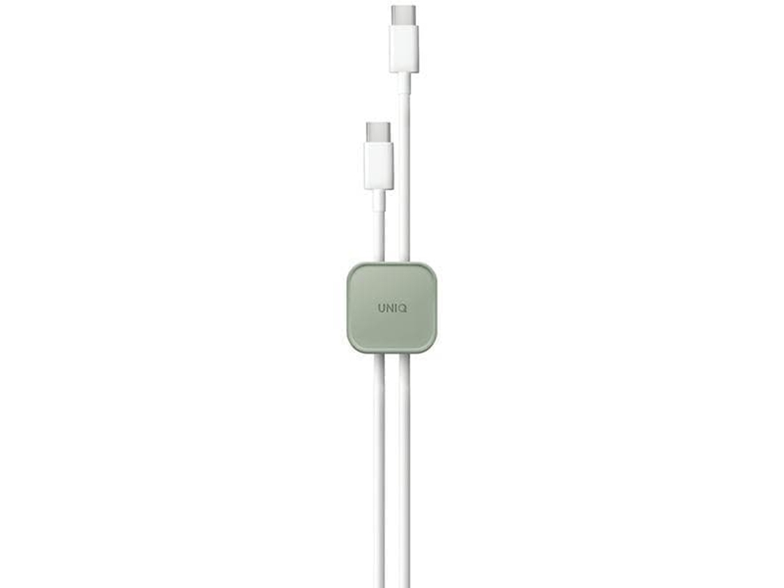 Conjunto De 8 Organizadores Cabos Autoadesivos Uniq Pod, Verde/verde-névoa-aquaforge