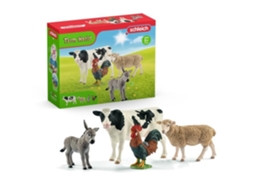 - Kit básico Farm World - Brinquedo para crianças de 3 anos - Schleich 42385 Farm World