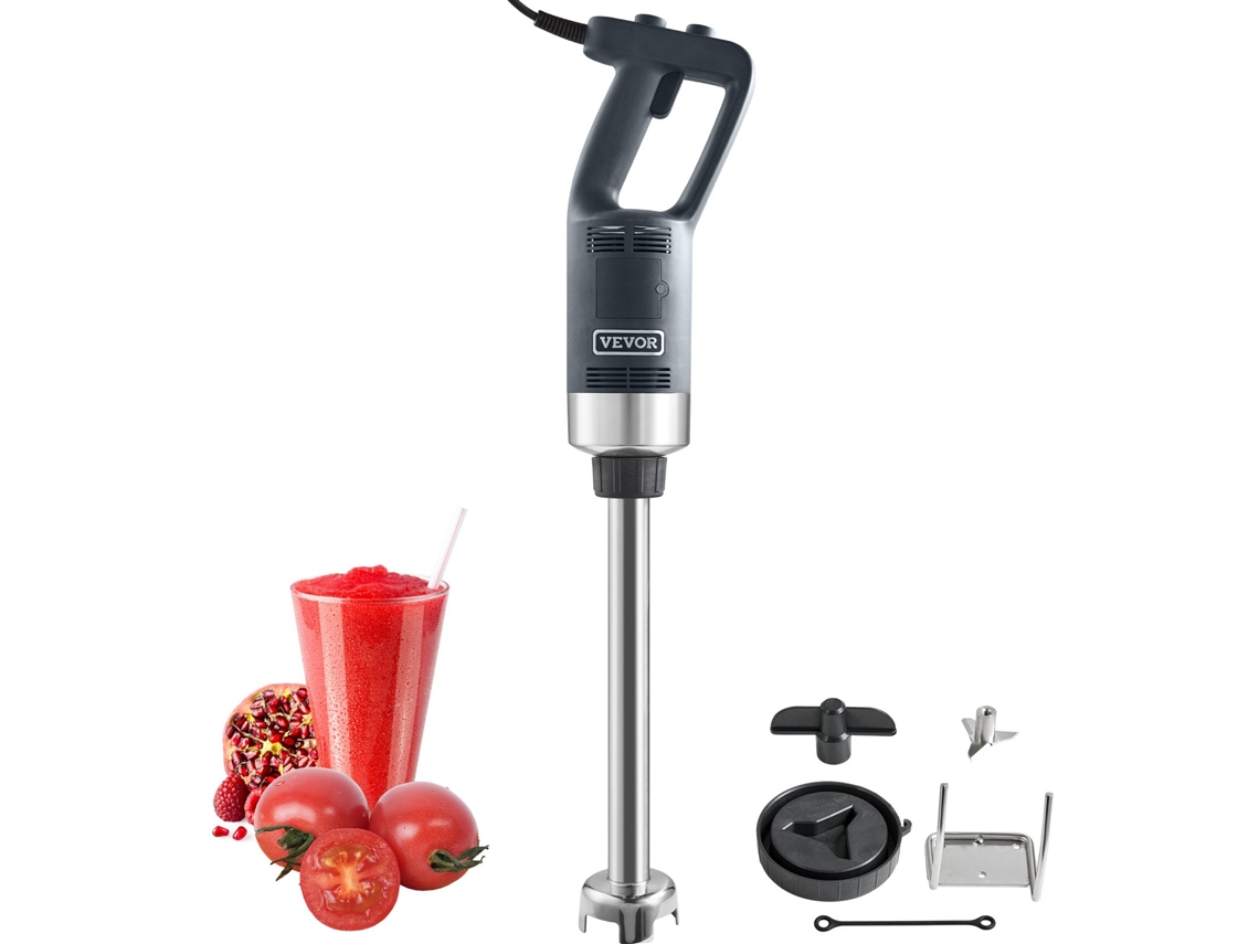 Liquidificador de Imersão Comercial Portátil 750W 755Mm VEVOR