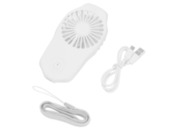Ventilador Compacto E Portátil Laxiscreed Com Recarga Usb, Fácil De Transportar Com Cordão