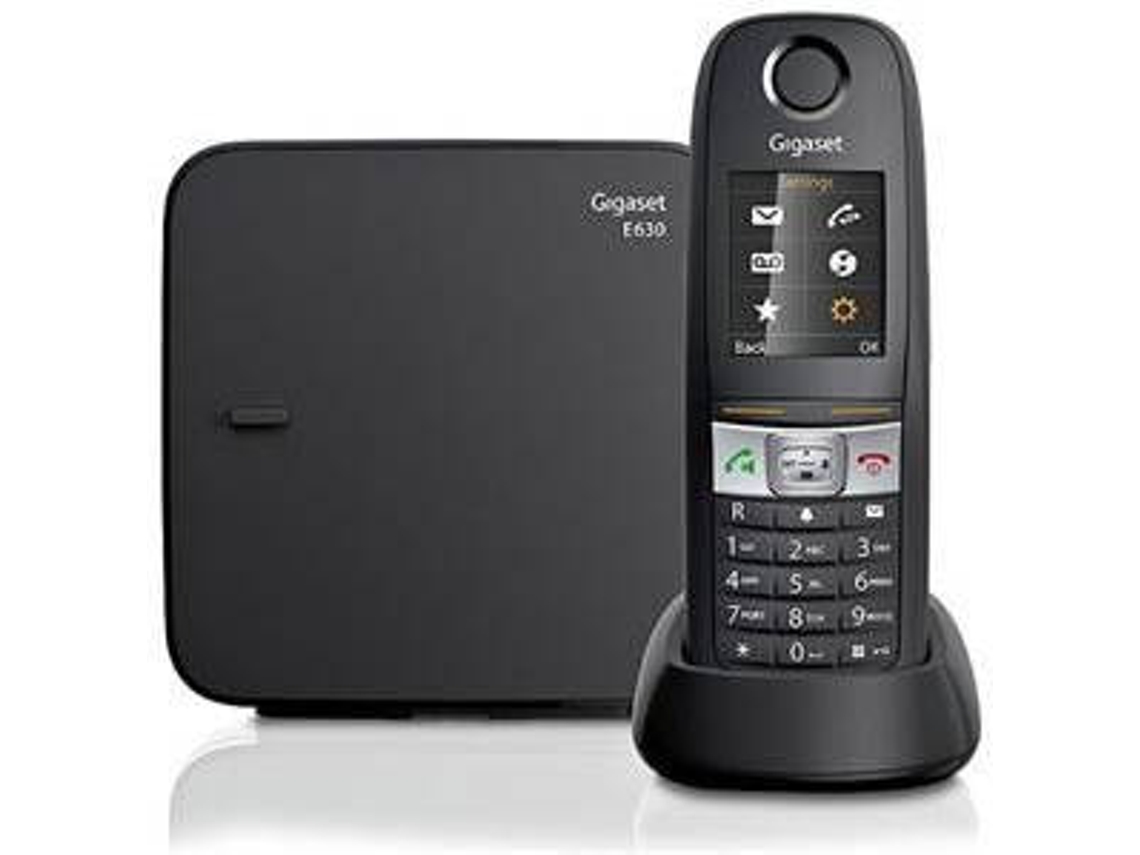 Telefone GIGASET E630 Sem Fio Preto