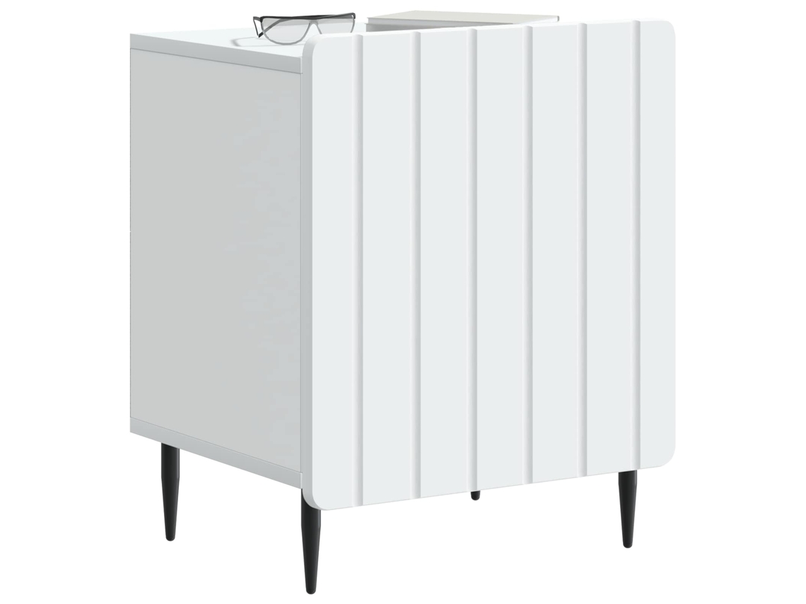 Armário de Cabeceira 2 Pcs Branco 43 X 34,5 X 52 Cm MAISON EXCLUSIVE