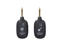 Sistema Sem Fio UHF para Guitarra, Transmissor e Receptor, YANYXR