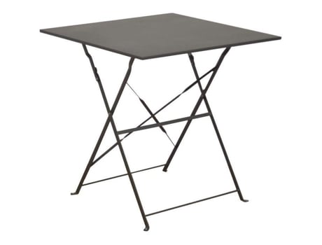 Mesa Pedestal Quadrada Em Aço 70 Cm Cuba Proloisirs