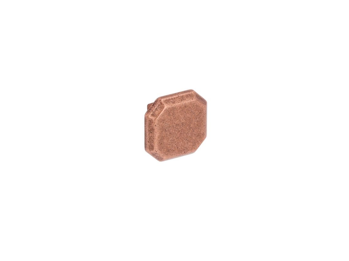 Puxador para Móveis Zamac Diâmetro 32mm Cobre Rústico Antigo Conjunto de 6 HARDWAREXCHANGE