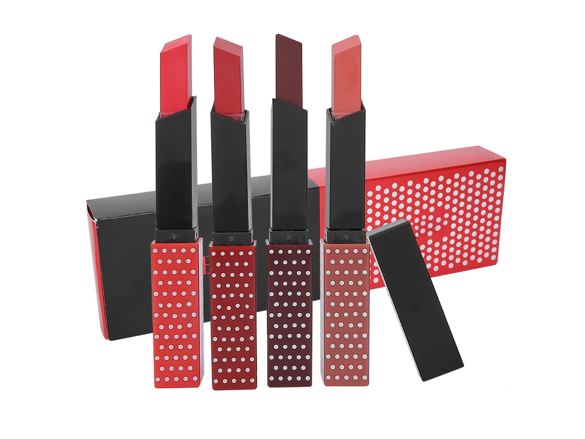 Set De Batons Matte Vibely De Longa Duração - Kit De Maquiagem Labial Permanente
