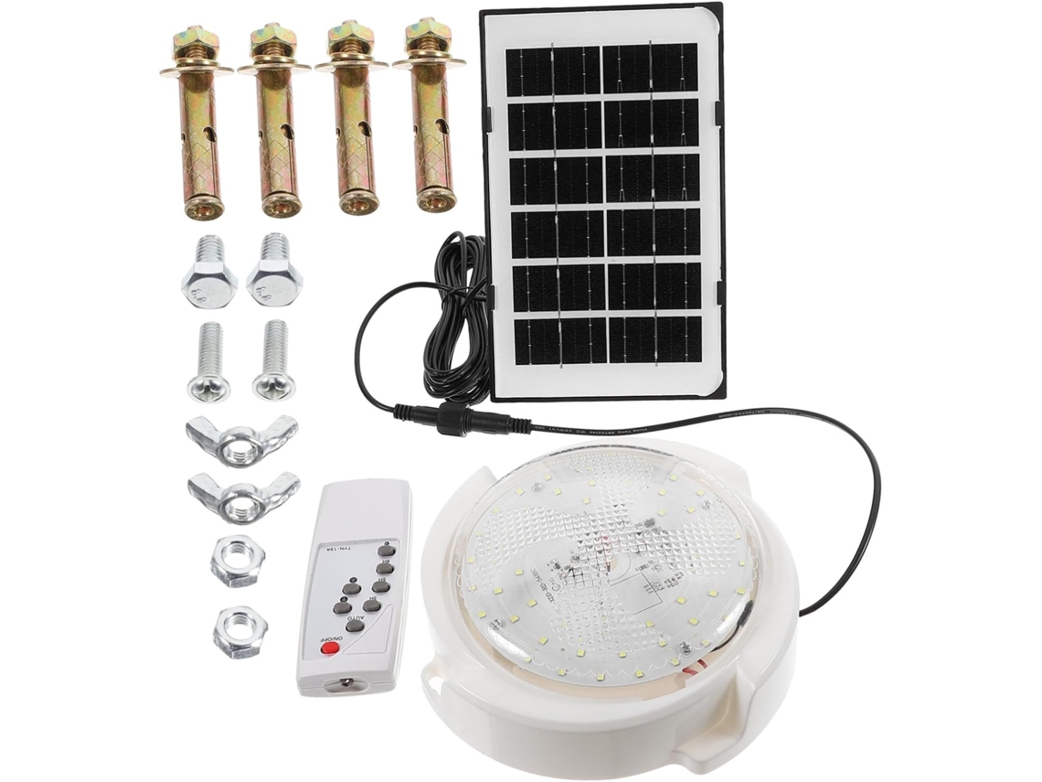 Luminária De Parede Solar À Prova D'água Para Jardim E Ambientes Internos.