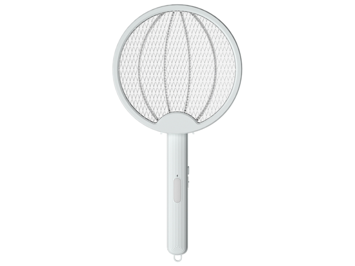 Laxiscreed Vassoura Elétrica Plegável Para Matar Mosquitos Rapidamente E Sem Esforço