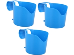 Suporte Para Bebidas De Piscina De 3 Peças, Porta Copos De Plástico À Prova De Derramamento, Acessór Gokoco