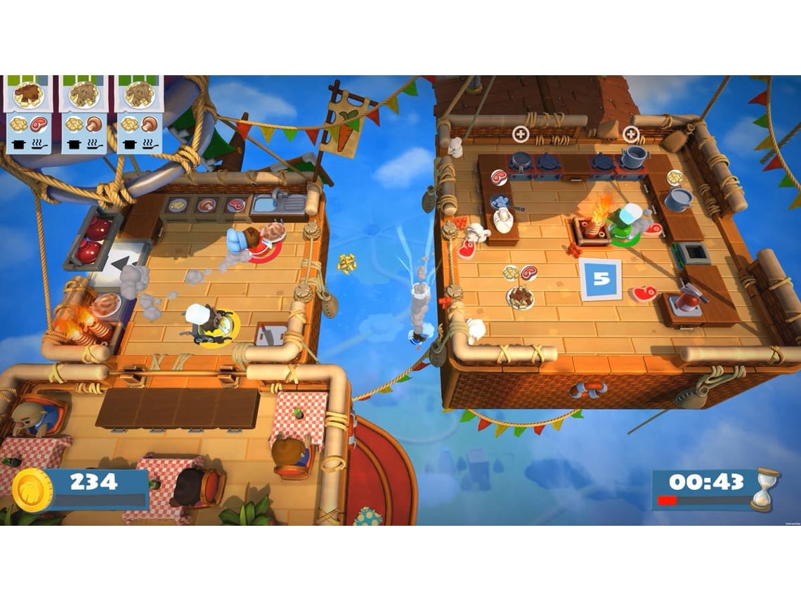 Overcooked! And Overcooked! 2 Ps4 - Físico