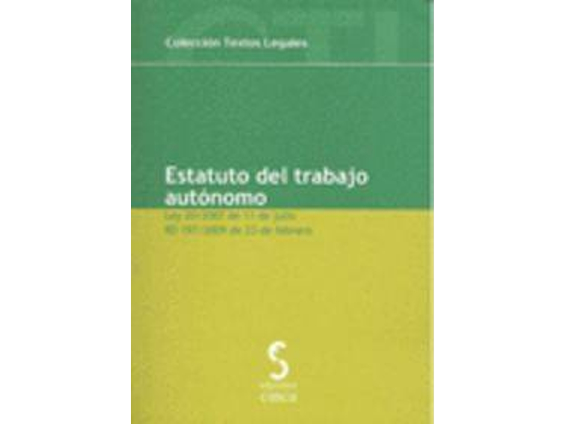 Livro Estatuto Del Trabajo Autónomo (Espanhol)