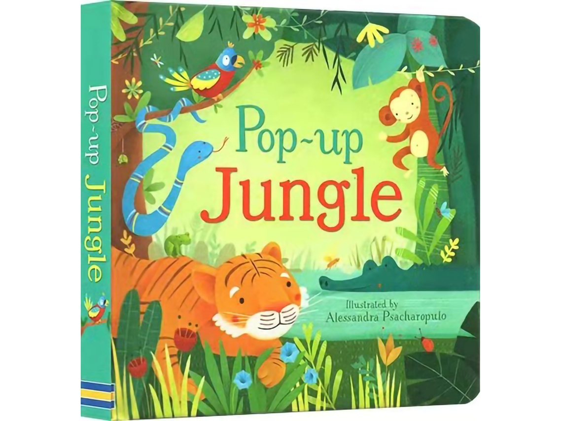 Primerox livro Pop up Infantil com Padrões de Desenhos Animados 3d Brinquedo Educativo e Presente para Crianças