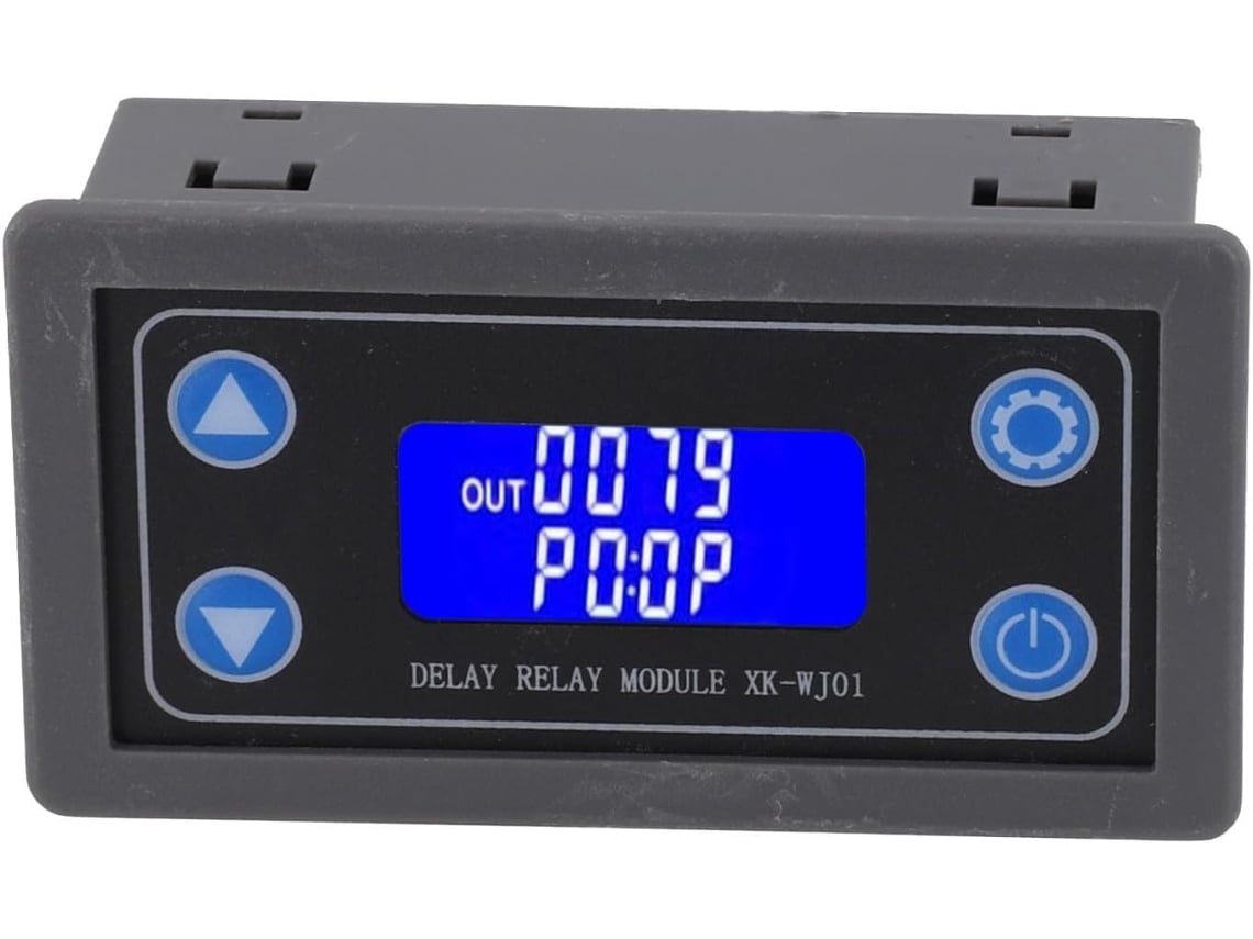 Módulo De Relé Dc 6v-30v Com Retardo Display Lcd Temporizador Digital