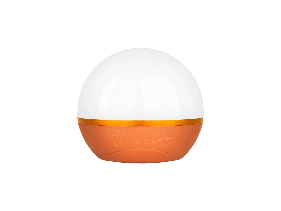Luz Led Portátil Multicolorida Bluetooth OLIGHT Obulb Pro S 240 Lum Laranja