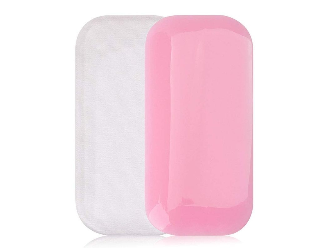 Capa De Curlers De Cílios De Silicone Para Extensões, Tray De Gel Para Fronte 4.3"x2.2", 2pc