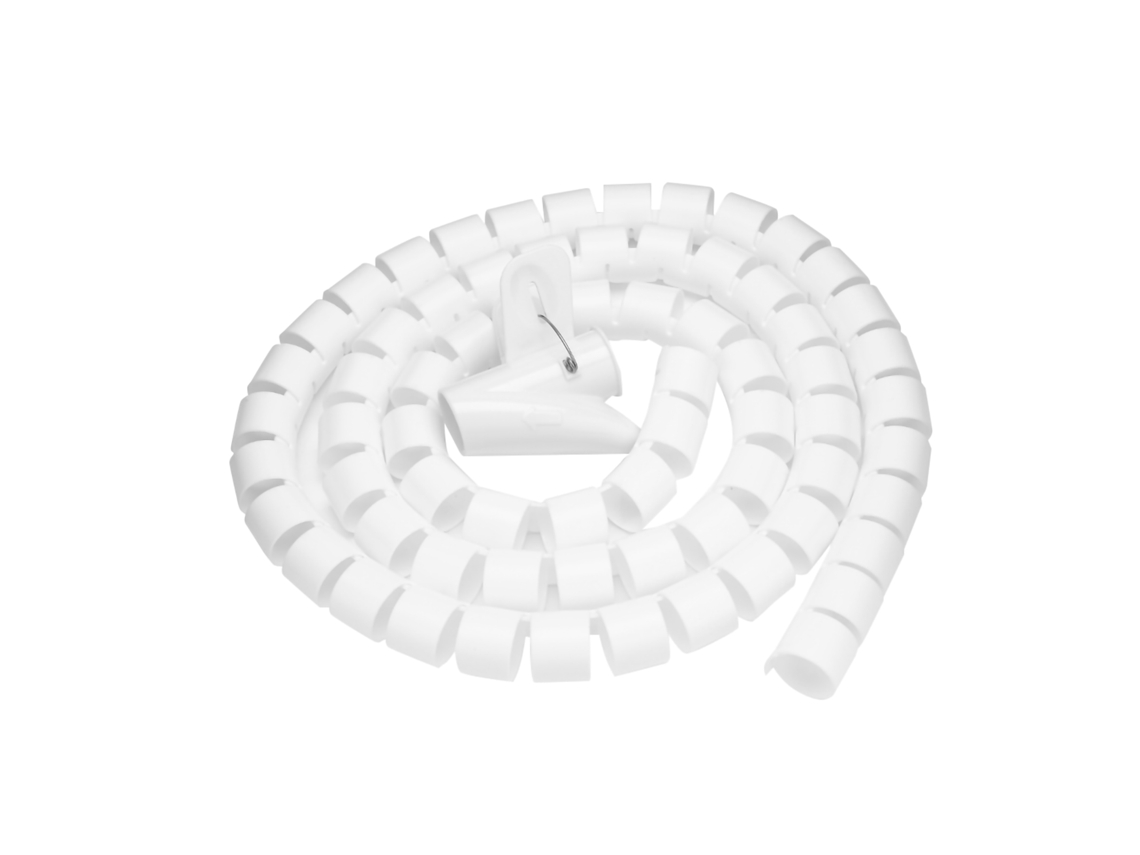 Organizador Mali de cabos, tubo espiral, proteção, 1.5m, 28mm