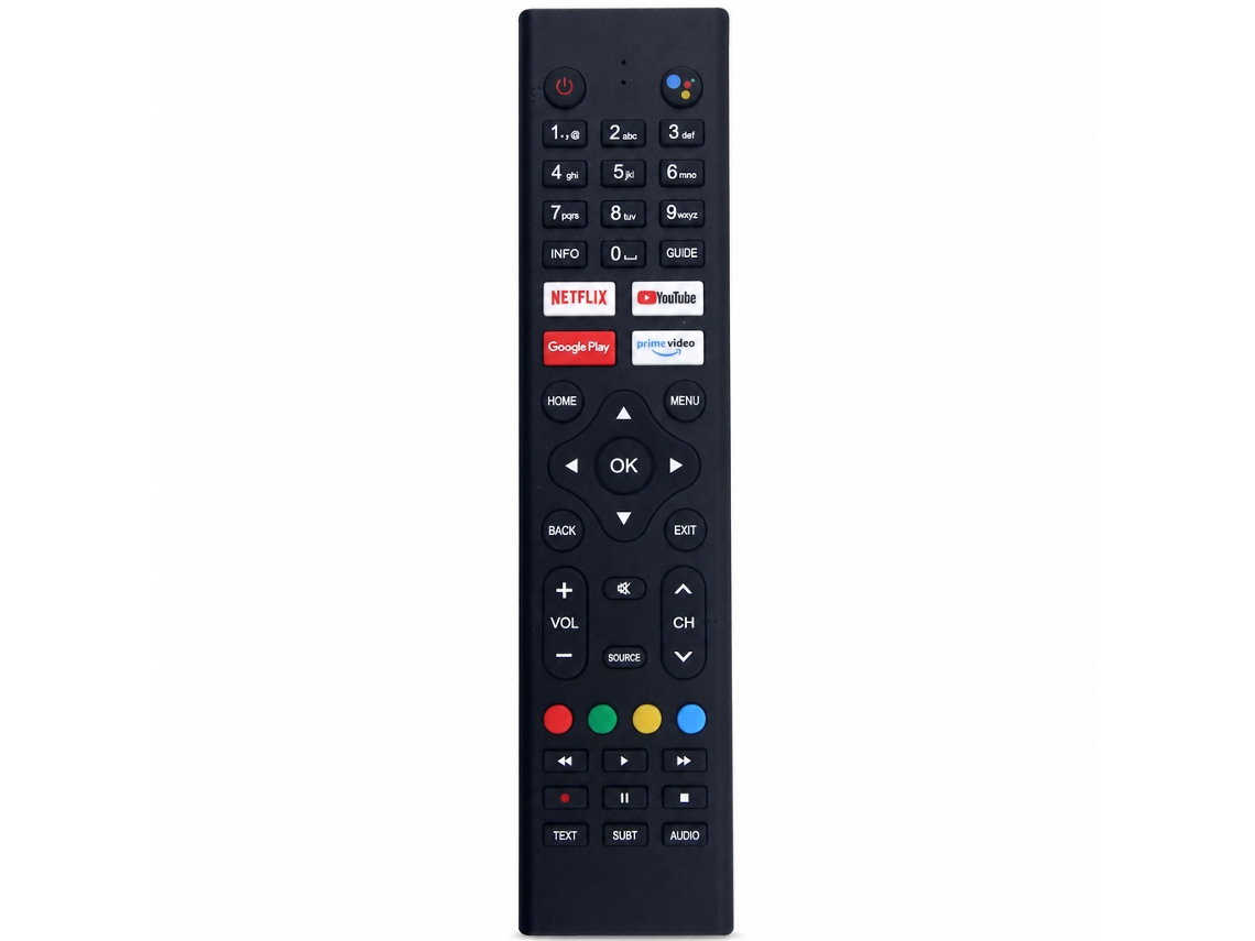 Comando À Distância Bluetooth Com Controlo Por Voz Compatível Com Tvs Jvc, Sceptre, Walton E Rca_zhd