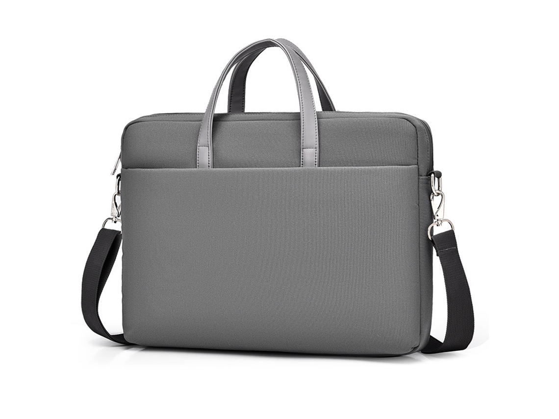 Bolsa Para Laptop De 13 Polegadas Bolsa Mensageiro À Prova D'Água E Durável Para Computadorr Cinza GERTIZ