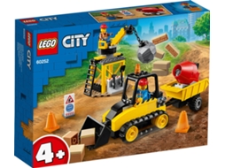 LEGO City: Escavadora de Construção Civil (Idade Mínima: ‍4 - 126 Peças)