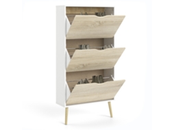 Sapateira moderna Tajo com 3 gavetas basculantes WELLHOME