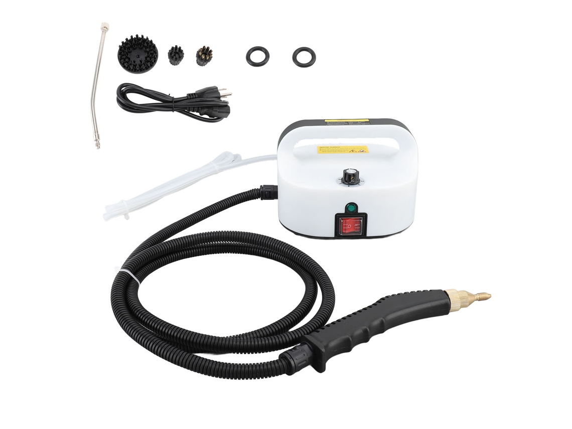 LAXISCREED limpa teimos elétrico portátil de alta temperatura com escovas, ideal para carro, cozinha e casa de banho