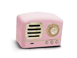 Rádio Portátil Retrô Com Bateria E Alto Falante Bluetooth Olysi Shop