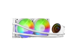 Resfriador Líquido CPU MARS GAMING ML-ONE240 Branco TDP 400W 2 Ventoinhas FRGB