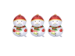 3 Unidades De Balão Decorativo De Natal Allinless