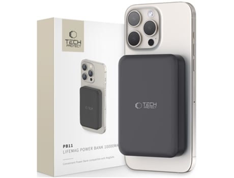 Tech-protect Pb11 Lifemag Para Magsafe Power Bank 10000mah Para Iphone 12 13 14