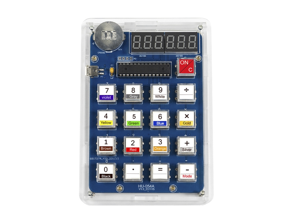 Kit De Construção De Calculadora Faça Você Mesmo Kit Eletrônico Mcu Treinamento De Soldagem Slowmoose