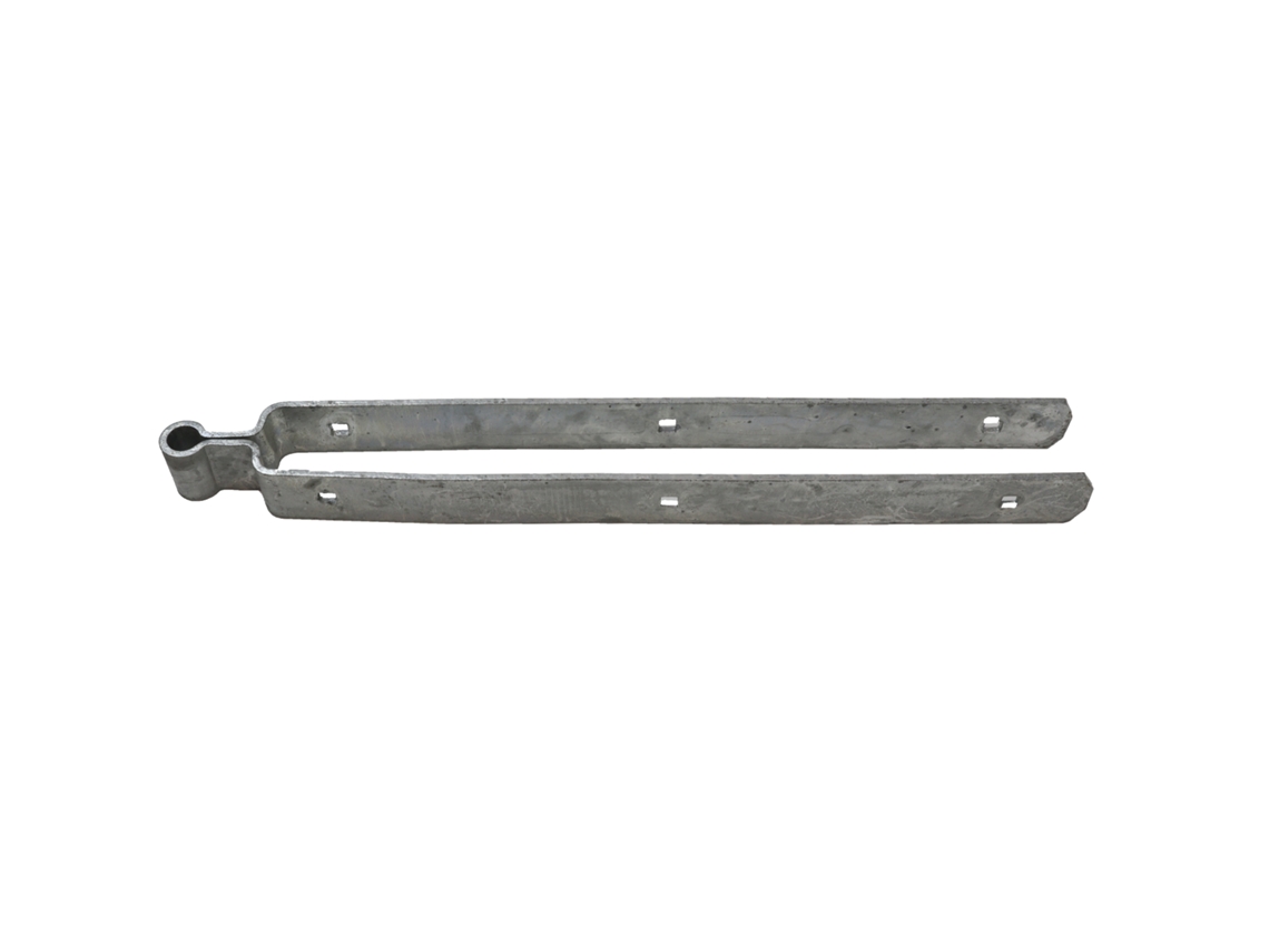 Dobradiça para Portãos Galvanizada com Cinta Dupla 60 Cm para Portão Inglês 51 Mm de Espessura Por Peça WOVAR