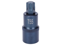 Yuru chave Elétrica Rápida Bit Estrela S2 Aço Liga Resistente À Corrosão 1/2x55xt55 Ferramenta Industrial