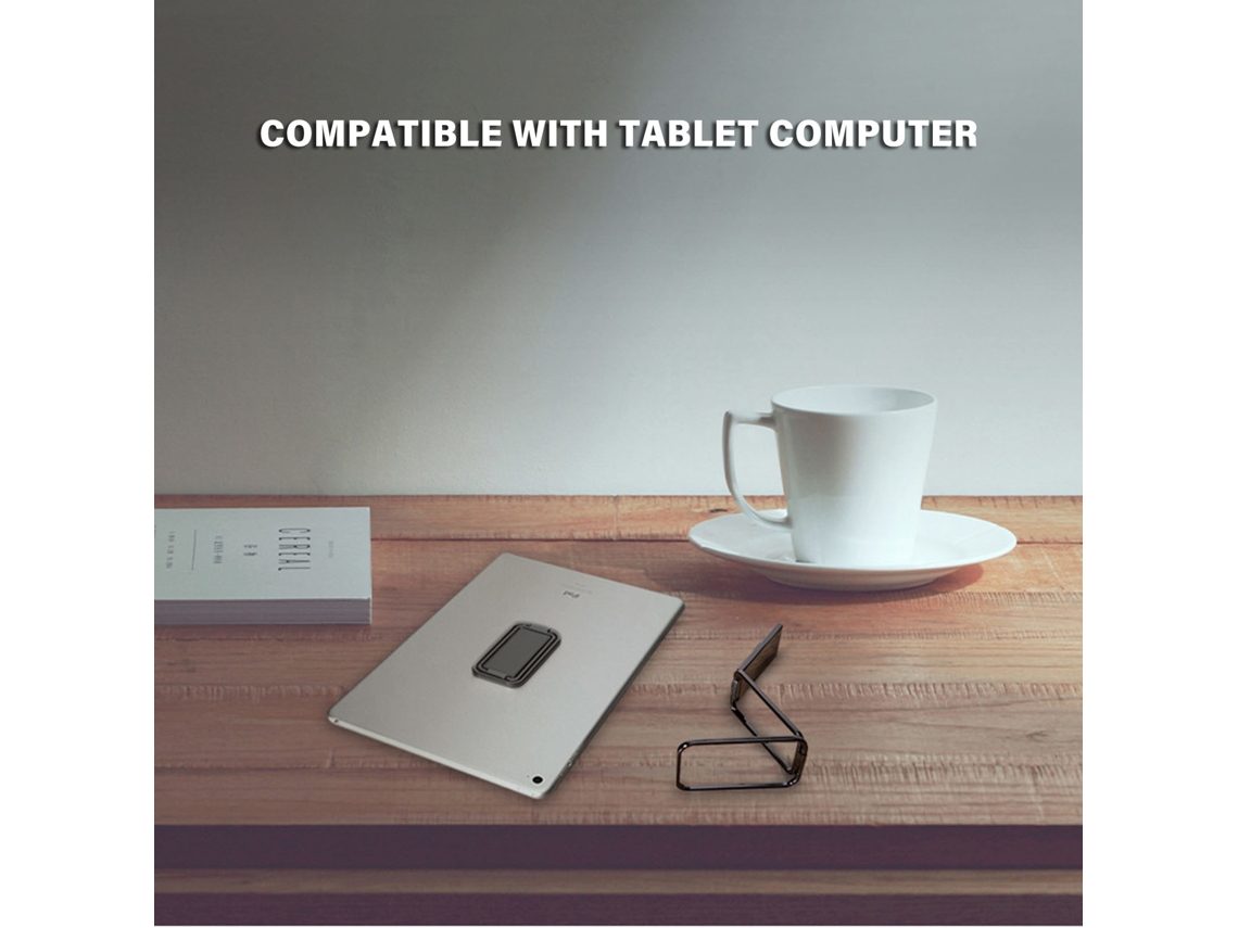 Suporte Anel para Celular 360° Rotativo Plegável Compatível com Celulares e Tablets