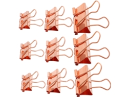 Conjunto De 42-clips Metal Beavorty Para Decoração Escolar, Tamanho Conveniente E Armazenamento Organizado, Acessórios