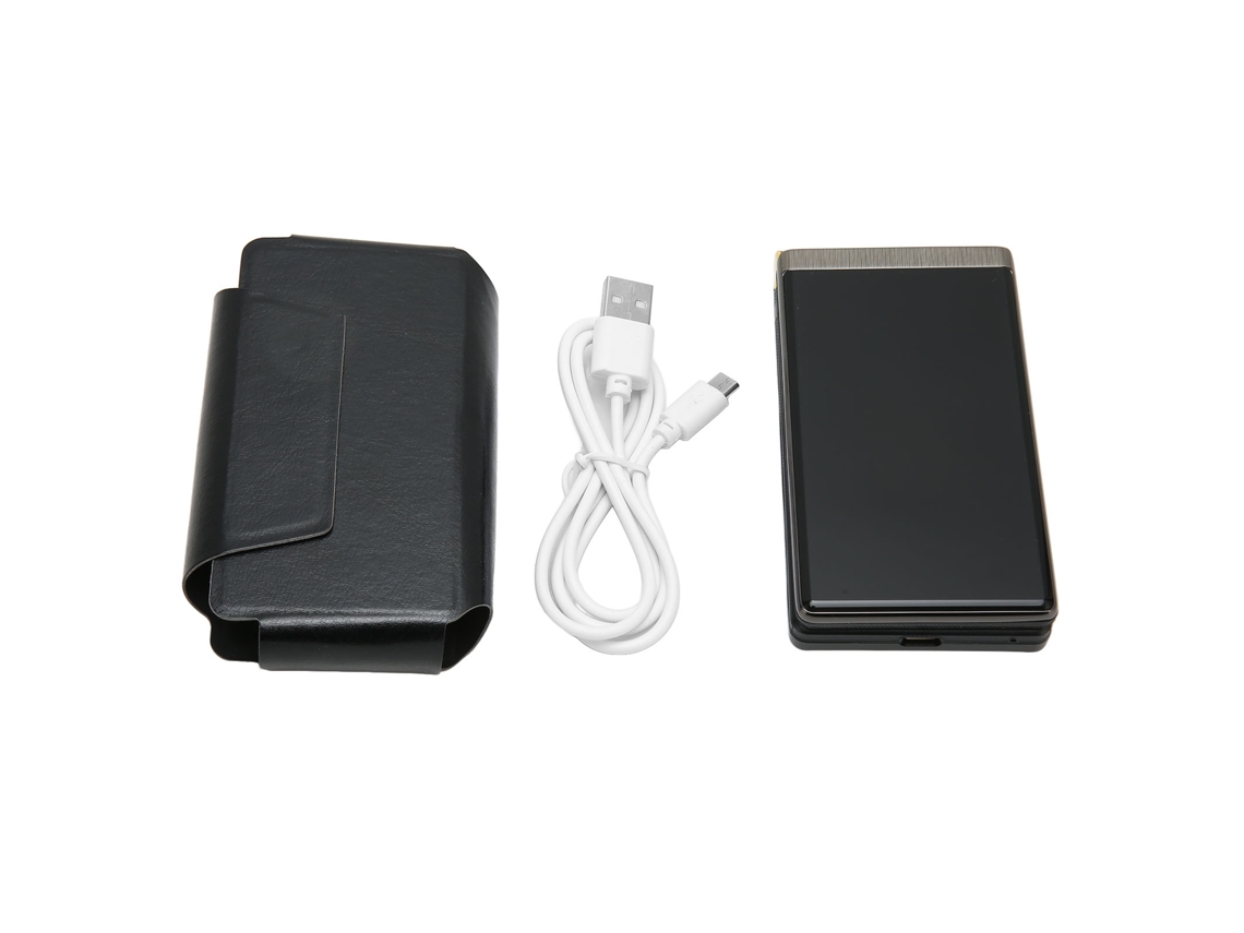 Aetheria celular Flip para Idosos com Tela Dupla 3 Polegadas 5900mah Dual Sim Desbloqueado Cor Oxidada