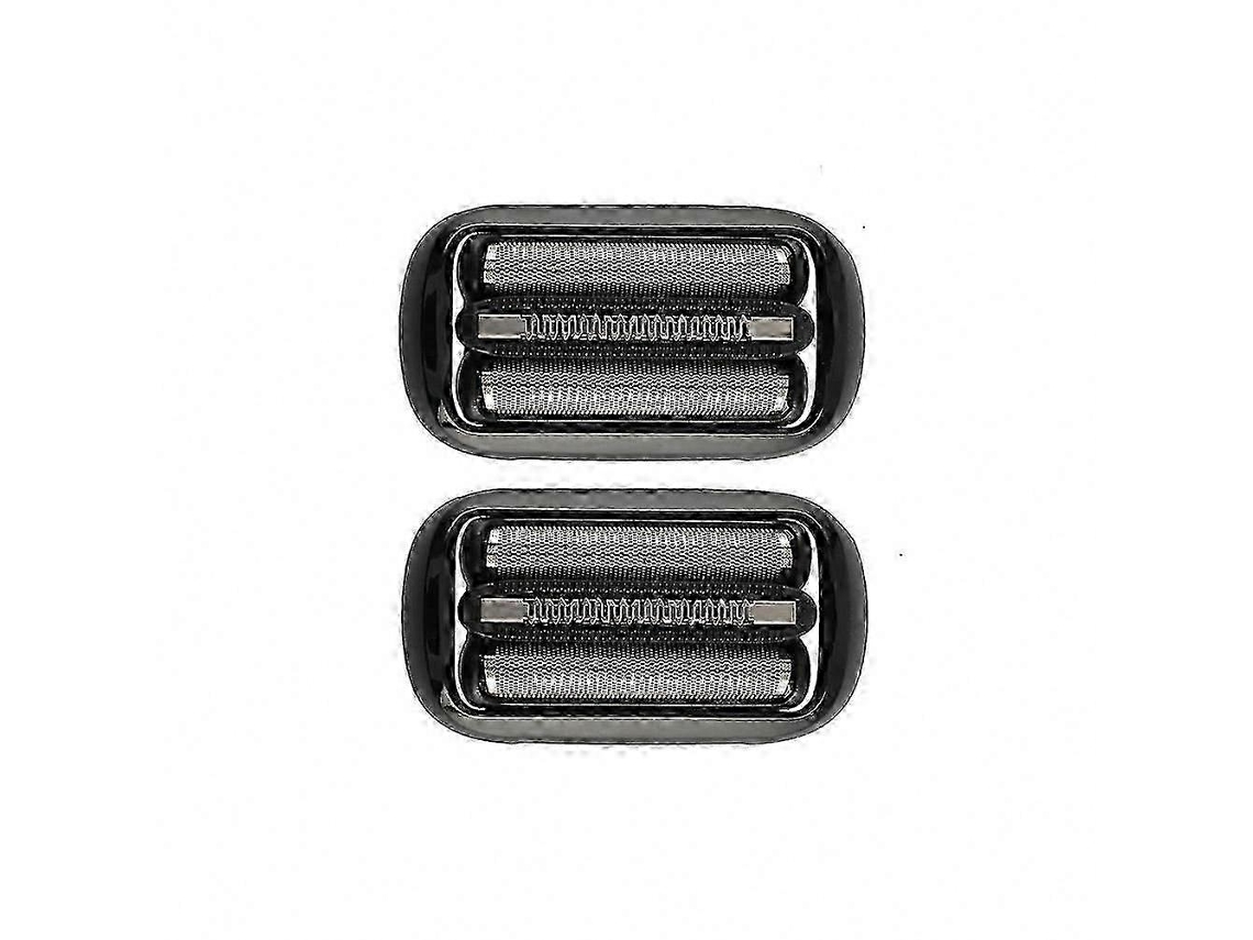 Cabeça De Barbeador Elétrico, Conjunto De 2 Peças, Preta, Compatível Com Séries 5/6