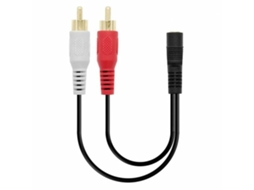 Cabo Áudio Jack 3,5 Mm para 2 Rca PCCOM