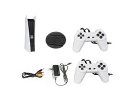 Console de Videogame Game Station 5 de 2025 com 200 Jogos Clássicos, 8 Bits, Gs5, Console de Tv Retrô, Console Portátil com Fio Usb e Saída Av. GOKOCO
