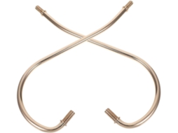 Conjunto de 2 Candeeiros de Mesa de Design em Ferro Dourado. SFUSHOS
