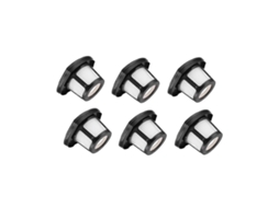 Conjunto de 6 Filtros Hepa Reposição para Aspiradores Pó Portáteis 2284w, 2390, 2389 e 2390a. Comparável com as Peças 1614212 1614 BRILVIBERA