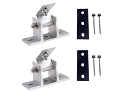 Soporte Ajustável Com Parafusos E Almofadas De Borracha Para Painéis Solares Eleváveis Com Suporte De Ângulo Kvt