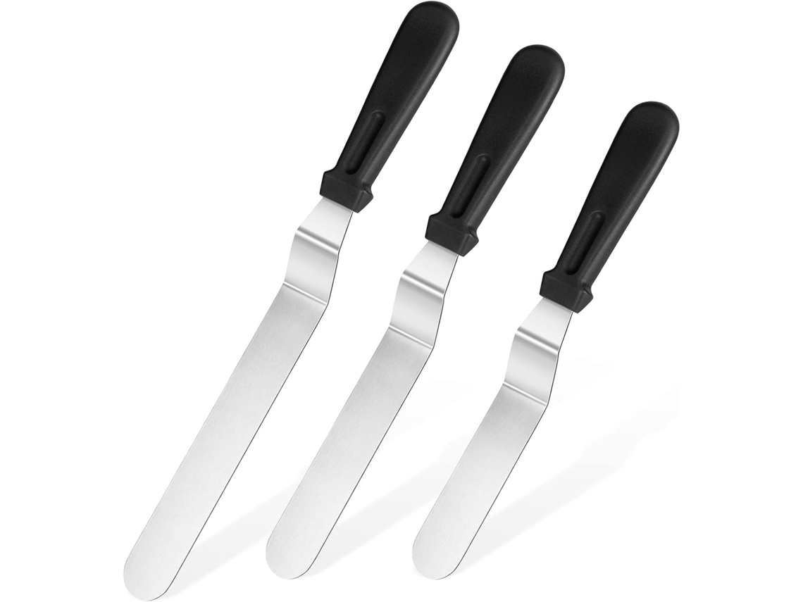 Juego de 3 Espátulas de Sobremesa com Cabo em Forma de U. ZYBLSSBB