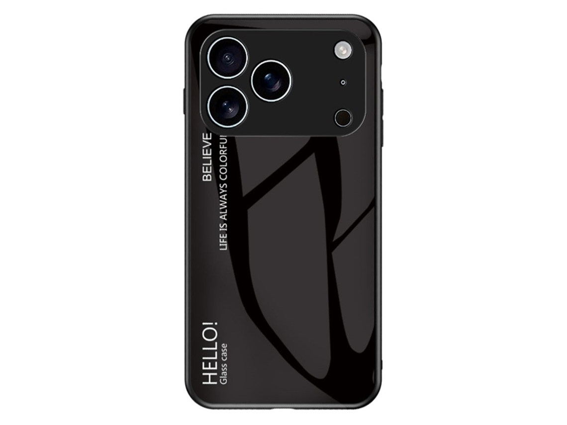 Capa Para Celular Iphone 17 Pro Antirriscos - Preta
